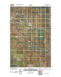 Pleasant Prairie Montana Historical topographic map, 1:24000 scale, 7.5 X 7.5 Minute, Year 2011