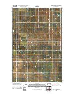 Pleasant Prairie NW Montana Historical topographic map, 1:24000 scale, 7.5 X 7.5 Minute, Year 2011