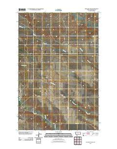 Pleasant View Montana Historical topographic map, 1:24000 scale, 7.5 X 7.5 Minute, Year 2011