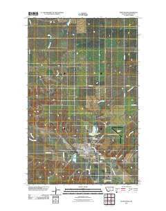 Plentywood Montana Historical topographic map, 1:24000 scale, 7.5 X 7.5 Minute, Year 2011