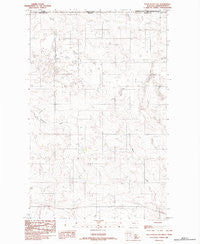 Plentywood NW Montana Historical topographic map, 1:24000 scale, 7.5 X 7.5 Minute, Year 1983