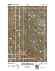 Pocochichee Butte Montana Historical topographic map, 1:24000 scale, 7.5 X 7.5 Minute, Year 2011