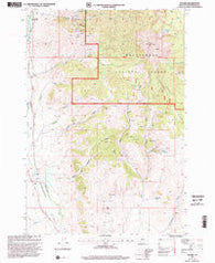 Polaris Montana Historical topographic map, 1:24000 scale, 7.5 X 7.5 Minute, Year 1997