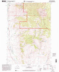 Polaris Montana Historical topographic map, 1:24000 scale, 7.5 X 7.5 Minute, Year 1997
