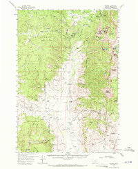 Polaris Montana Historical topographic map, 1:62500 scale, 15 X 15 Minute, Year 1959