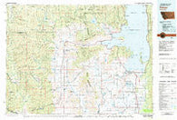 Polson Montana Historical topographic map, 1:100000 scale, 30 X 60 Minute, Year 1980