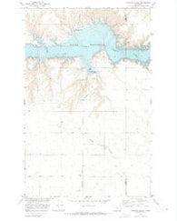 Pondera School Montana Historical topographic map, 1:24000 scale, 7.5 X 7.5 Minute, Year 1970