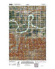 Poplar Montana Historical topographic map, 1:24000 scale, 7.5 X 7.5 Minute, Year 2011