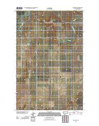 Poplar NE Montana Historical topographic map, 1:24000 scale, 7.5 X 7.5 Minute, Year 2011