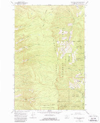 Porcupine Creek Montana Historical topographic map, 1:24000 scale, 7.5 X 7.5 Minute, Year 1965