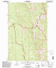 Porphyry Reef Montana Historical topographic map, 1:24000 scale, 7.5 X 7.5 Minute, Year 1995