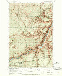 Portage Montana Historical topographic map, 1:62500 scale, 15 X 15 Minute, Year 1948