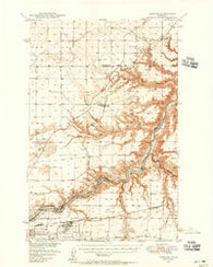 Portage Montana Historical topographic map, 1:62500 scale, 15 X 15 Minute, Year 1948