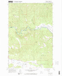 Potomac Montana Historical topographic map, 1:24000 scale, 7.5 X 7.5 Minute, Year 1965