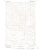 Poverty Flat East Montana Historical topographic map, 1:24000 scale, 7.5 X 7.5 Minute, Year 1972