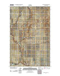 Poverty Coulee Montana Historical topographic map, 1:24000 scale, 7.5 X 7.5 Minute, Year 2011