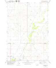 Powderville Montana Historical topographic map, 1:24000 scale, 7.5 X 7.5 Minute, Year 1979