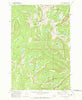 Pozega Lakes Montana Historical topographic map, 1:24000 scale, 7.5 X 7.5 Minute, Year 1971