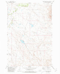 Prairie Dog Creek Montana Historical topographic map, 1:24000 scale, 7.5 X 7.5 Minute, Year 1980