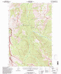Prairie Reef Montana Historical topographic map, 1:24000 scale, 7.5 X 7.5 Minute, Year 1995