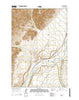 Pray Montana Current topographic map, 1:24000 scale, 7.5 X 7.5 Minute, Year 2014