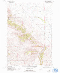 Price Creek Montana Historical topographic map, 1:24000 scale, 7.5 X 7.5 Minute, Year 1968