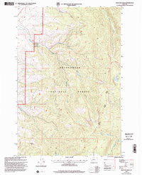 Proposal Rock Montana Historical topographic map, 1:24000 scale, 7.5 X 7.5 Minute, Year 1997