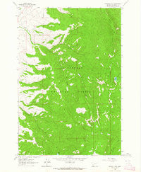 Proposal Rock Montana Historical topographic map, 1:24000 scale, 7.5 X 7.5 Minute, Year 1962