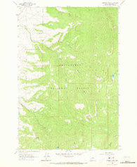 Proposal Rock Montana Historical topographic map, 1:24000 scale, 7.5 X 7.5 Minute, Year 1962