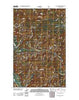 Pulpit Mountain Montana Historical topographic map, 1:24000 scale, 7.5 X 7.5 Minute, Year 2011