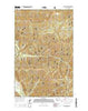 Pulpit Mountain Montana Current topographic map, 1:24000 scale, 7.5 X 7.5 Minute, Year 2014