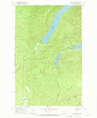 Quartz Ridge Montana Historical topographic map, 1:24000 scale, 7.5 X 7.5 Minute, Year 1968