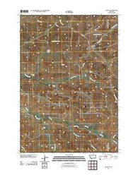 Quietus Montana Historical topographic map, 1:24000 scale, 7.5 X 7.5 Minute, Year 2011