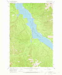Quintonkon Montana Historical topographic map, 1:24000 scale, 7.5 X 7.5 Minute, Year 1958