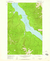 Quintonkon Montana Historical topographic map, 1:24000 scale, 7.5 X 7.5 Minute, Year 1958