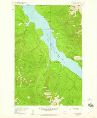 Quintonkon Montana Historical topographic map, 1:24000 scale, 7.5 X 7.5 Minute, Year 1958