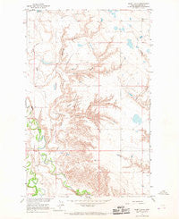 Rabbit Hills Montana Historical topographic map, 1:24000 scale, 7.5 X 7.5 Minute, Year 1964