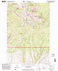 Ramshorn Mountain Montana Historical topographic map, 1:24000 scale, 7.5 X 7.5 Minute, Year 1997