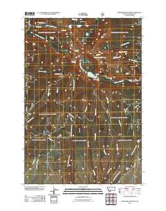 Ramshorn Mountain Montana Historical topographic map, 1:24000 scale, 7.5 X 7.5 Minute, Year 2011