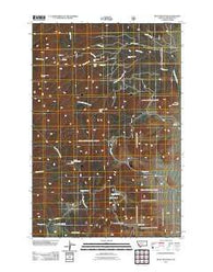 Ratio Mountain Montana Historical topographic map, 1:24000 scale, 7.5 X 7.5 Minute, Year 2011