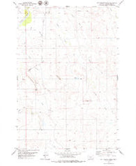Rattlesnake Ridge Montana Historical topographic map, 1:24000 scale, 7.5 X 7.5 Minute, Year 1979
