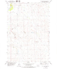 Rattlesnake Ridge Montana Historical topographic map, 1:24000 scale, 7.5 X 7.5 Minute, Year 1979