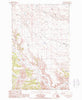 Rattlesnake Montana Historical topographic map, 1:24000 scale, 7.5 X 7.5 Minute, Year 1987