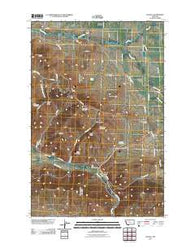 Ravalli Montana Historical topographic map, 1:24000 scale, 7.5 X 7.5 Minute, Year 2011