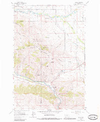Ravalli Montana Historical topographic map, 1:24000 scale, 7.5 X 7.5 Minute, Year 1964