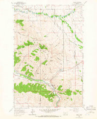 Ravalli Montana Historical topographic map, 1:24000 scale, 7.5 X 7.5 Minute, Year 1964
