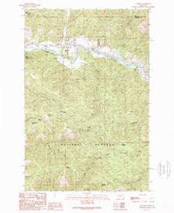 Ravenna Montana Historical topographic map, 1:24000 scale, 7.5 X 7.5 Minute, Year 1989