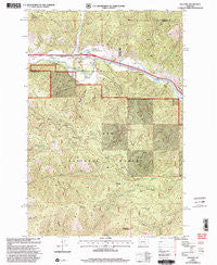 Ravenna Montana Historical topographic map, 1:24000 scale, 7.5 X 7.5 Minute, Year 1999