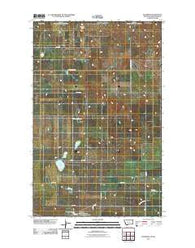 Raymond Montana Historical topographic map, 1:24000 scale, 7.5 X 7.5 Minute, Year 2011