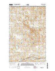 Raymond Montana Current topographic map, 1:24000 scale, 7.5 X 7.5 Minute, Year 2014